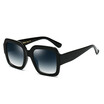 SHAUNA Oversize Pearl Effect Mixed Colors Shining Frame Women Square Sunglasses Fashion Men Gradient Lens Shades UV400