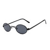 SHAUNA Trending Women Small Oval Sunglasses Candy Colors Fashion Men Clear Red Lens Shades UV400