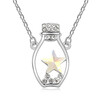 High Quality Accessories Made With Crystal Form Swa Elements Moon And Stars Necklace Pendants Fashion Jewelry Womens 14407