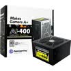 Apex gaming AI-400 rated 400W white desktop power supply active PFC