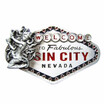 New Enamel Sin City Vintage Belt Buckle Gurtelschnalle Boucle de ceinture