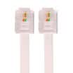Shanze SAMZHE DH-2025L 2-core multi-strand 6P2C pure copper telephone line voice jumper machine extension cable line finished telephone line with crystal head 25 meters