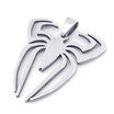 Hpolw Top Quality Hot Sale Men Stainless Steel Sterling Silver Polished Spider Pendant Necklace with18-26 inch Chain