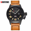 Curren Watches 2018 watch men top brand luxury relogio masculino Quartz Wristwatch leather band 8270