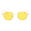 SHAUNA 9 Colors Popular Small Square Women Tinted Sunglasses Fashion Men Clear Lens Glasses UV400