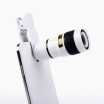 Universal 8X Zoom Optical Clip Mobile Phone Telescope Camera Lens Clip For Cellphone Smartphone Notebook PC