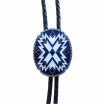 American Southwest Pattern Totem Oval Wedding Bolo Tie also Stock in US