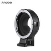 Andoer AF Auto Focus Aperture Control Auto Exposure Built-in IS EF-MFT Electronic Lens Mount Adapter Ring for Canon EFEF-S To M4