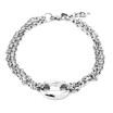 Multi-Layer Thin Twist Link Chain Bracelet