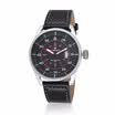 Correa de cuero suave de la PU de las mujeres de los hombres Reloj de pulsera fantástico de las mujeres 3ATM Reloj de cuarzo elegante de las mujeres con calendario