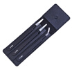 Top force scorpion set 3 piece set straight pointed curved tip flat round head anti-static stainless steel TU0004
