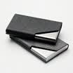 Jinlongxing Glosen business portable business card holder PU fashion portable business card box men&women card package 9309 black