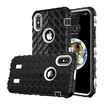 Iphone X three-in-one tire pattern robot phone case Apple X all-inclusive silicone shatter-resistant cover