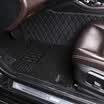 O beautiful AYM full surrounded by wire ring car mat Toyota Corolla dedicated mysterious pure black