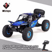 Original Wltoys 10428-B 110 24G 2CH 4WD 30kmh Electric Brushed Off-road Rock Crawler W LED Lights RTR RC Climbing Car Origina