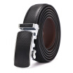 XHtang Mens Belt Autolock Honorable Leather Ratchet Belt Automatic Buckle Belt Strap Suit Belt Jeans Gift