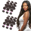Glary Malaysian Virgin Hair Wefts Body Wave Wholesale Human Hair Weaves 3 Bundles Cheap Human Hair Natural Black Color