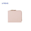 UREVO Genuine Cow Leather Lady Purse Woman Wallet