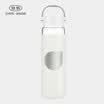 Jiayu glass cup female student Korean version of the cup cute portable household hand cup small fresh tea cup Yubai 500ML GD588A
