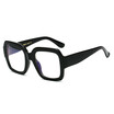 SHAUNA Oversize Pearl Effect Mixed Colors Shining Frame Women Square Sunglasses Fashion Men Gradient Lens Shades UV400