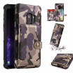 SHS Phone Case For Samsung Galaxy S9S9 Plus Fashion Card slot Camouflage Multifunction Purse Protection