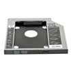 Adaptador universal de la bahia de la unidad de disco duro de la segunda HDD SSD de 95mm SATA para la computadora portátil de la serie de Asus X550C X550B X550V X550D X450C X450
