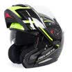 MT HELMETS 972 motorcycle helmet double lens open face helmet winter men&women warm full face helmet electric car helmet black yellow TECH SX2 XL code