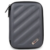 BUBM MVA waterproof shock hard shell digital accessories storage package SD card data cable storage mobile hard disk package power storage package finishing package elite gray