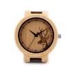 BOBO BIRD wooden quartz pointer watch C16