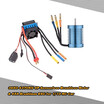 RC Car Toys & Hobbies 3650GOOLRC 4370KV 4P Brushless Motor 45A Brushless ESC Electric Speed Controller for 110 RC Off-Road