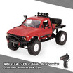 WPL C14 116 24GHz 4WD RC Crawler Off-road Semi-truck Car with Headlight RTR