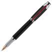 Hero HERO Mingzhi 200E 14K gold pen 05mm men&women models big Ming pointed pen signature pen fashion business ink pen spray sand black paint set rod bright chrome