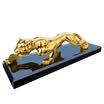 40000 km car perfume decoration car creative leopard car interior decoration gold SWY6006