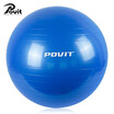 Povit P - 9214 65CM Yoga Ball with Pump for Fitness Balance Workout thick&durable PVC material