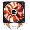 Great Wall Frost Dragon 400 CPU Radiator multi-platform support AM4 4 heat pipe intelligent temperature control blue light 12CM fan with silicone grease