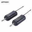 Ammoon Portable Wireless Audio Transmitter Receiver System for Electric Guitar Bass Electric Violin Musical Instrument
