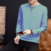 Mens Long Sleeve T-Shirt Autumn Top