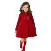 Girls Winter Warm Coats&Jacket Children Winter High quality Solid Long sleeve Wool coat Baby Girls Outwear For 3-8Yrs