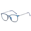 SHAUNA Super Light Weight Cross Decoration Women Glasses Frame Candy Colors Classic Comfortable Men Clear Lens Glasses