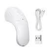 Multifuncional 24G Cursor de ratón inalámbrico Escáner de código de barras Ratón 33 pies Distancia de transmisión USB Recargable inalámbrico 1D 2D Qr