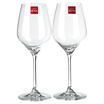 LONA RONA red wine glass goblet red wine with lead-free crystal wine glass wine with a double loaded 470ml 2
