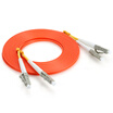 Shengwei FMC-404 Carrier Grade Fiber Optic Jumper High Quality Imported Ferrule LC-LC Multimode Dual Core Transceiver Fibers 5m