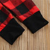 Striped Kids Infant Baby Boys Girls Hooded Tops Pants 2PCS Outfits Clothes Set