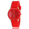 New Men Women Geneva Silicone Rubber Jelly Gel Quartz Analog Sports Wrist Watch