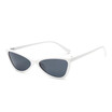 SHAUNA Metal Hinge Fashion Butterfly Sharp Women Small Cat Eye Sunglasses Trending Men Clear Red Lens Glasses UV400
