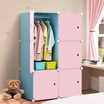 Anya anerya storage cabinet drawer plastic non-wood simple wardrobe closet childrens toy locker combination quilted storage box