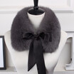 2018 the new hot selling fox fur collar the natural fox fur collar the real fur collar child the winter fur scarf ribbon