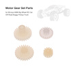 Motor Gear Set Parts for WLtoys A999 124 Big Wheel RC Car Off-Road Buggy Pickup Truck