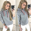 Womens Winter Autumn Hoodie Sweatshirt Hooded Jumper Sweater Pullover Tops Coat