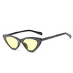 SHAUNA Fashion Laser Engraving Women Cat Eye Sunglasses Shining Men Clear Pink Lens Glasses UV400